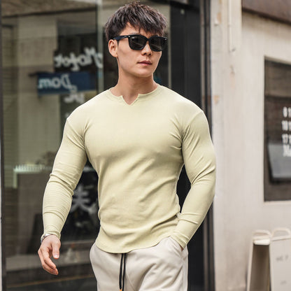 Slim-Fit Casual Pullover