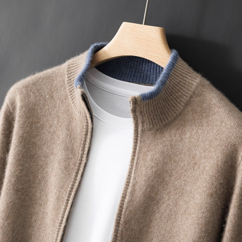 Fashion Stand Collar Sweater