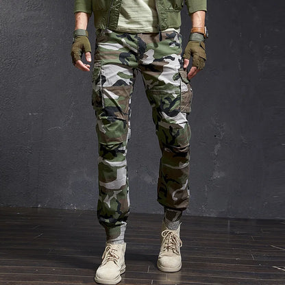 Camouflage Cargo Joggers