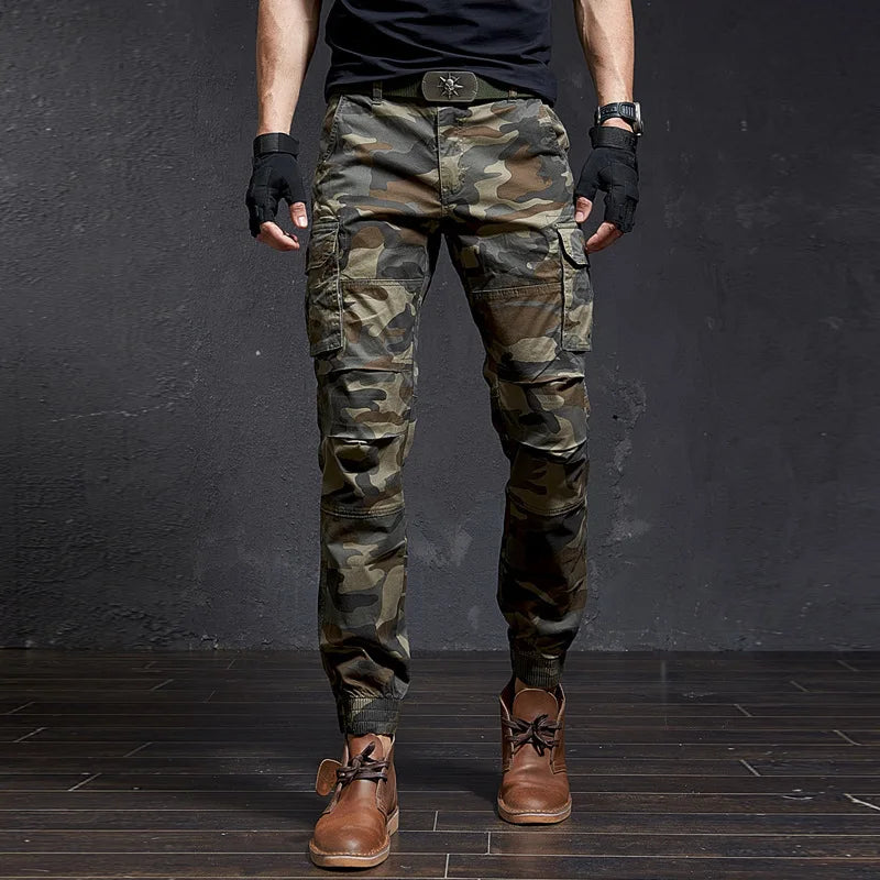 Camouflage Cargo Joggers