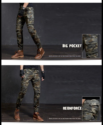 Camouflage Cargo Joggers