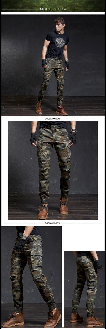 Camouflage Cargo Joggers