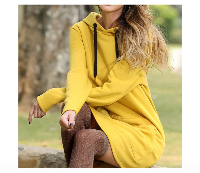 Oversized Hoodie Dress