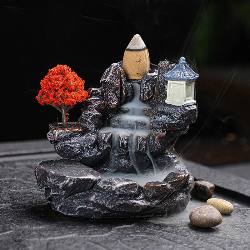 Waterfall Incense Burner