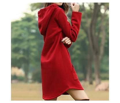 Oversized Hoodie Dress