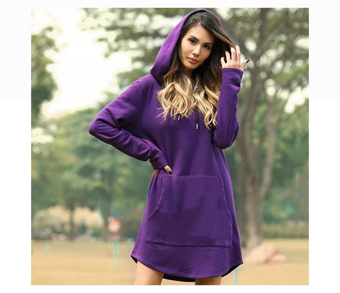 Oversized Hoodie Dress