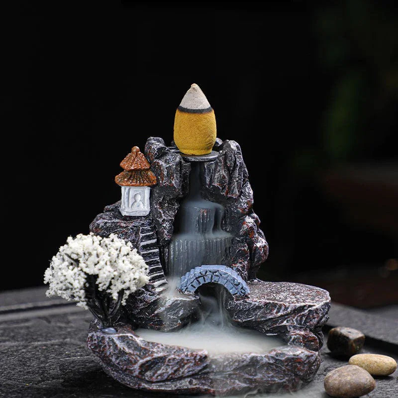 Waterfall Incense Burner