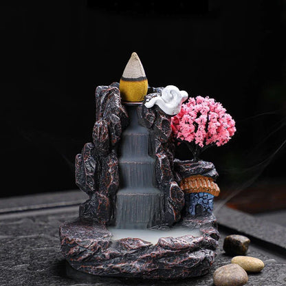 Waterfall Incense Burner