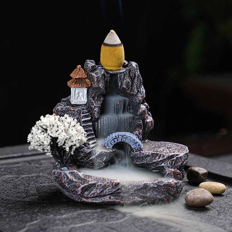 Waterfall Incense Burner