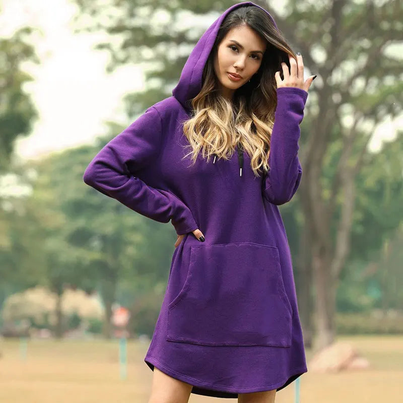 Oversized Hoodie Dress