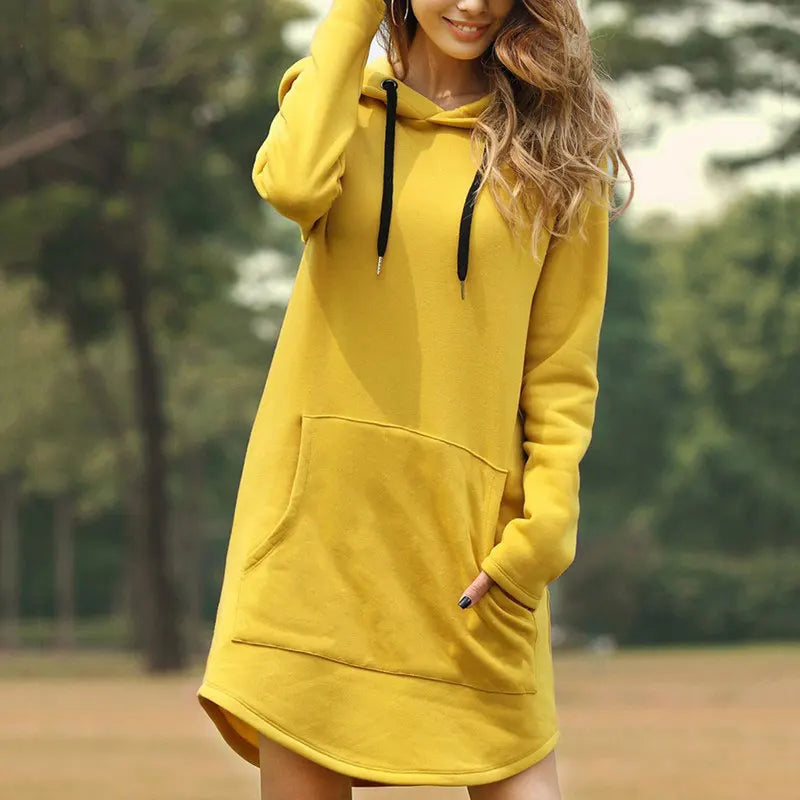 Oversized Hoodie Dress